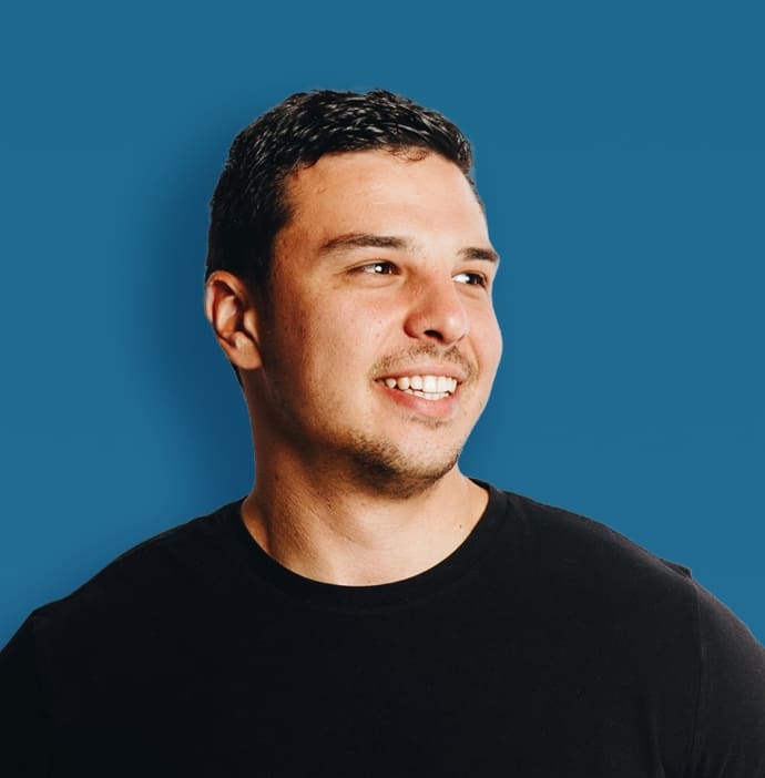Portrait photo of Dandre, our strategic director