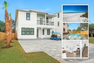 Latitude! New! 8 Bed! Beach! vacation home