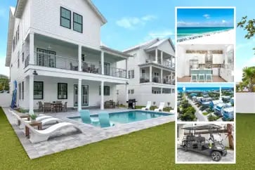 Windsong! New! Sleeps 19! Beach! vacation home