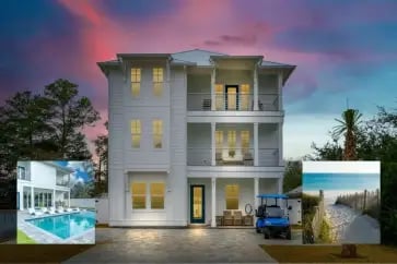 Ovation: Pool, Beach, Sleeps 21 vacation home