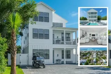 Seaspray | Pool | Sleeps 26 | Beach access! vacation home