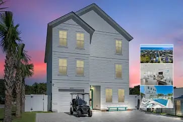 Glimmer: Sleeps 26! 2 Blocks from the Beach! vacation home