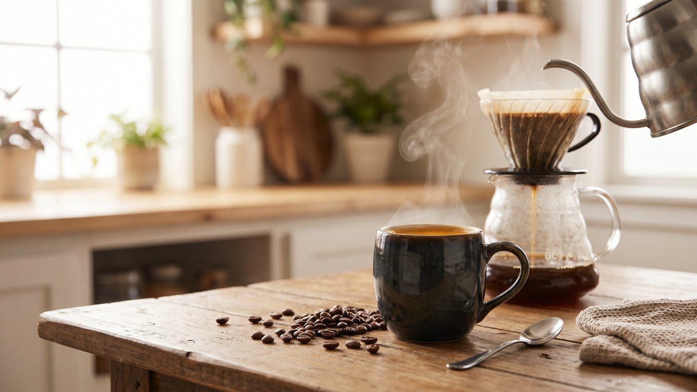 Cover: Die Chemie der Kaffeegewinnung: Das perfekte Morgenkapitel dirigieren