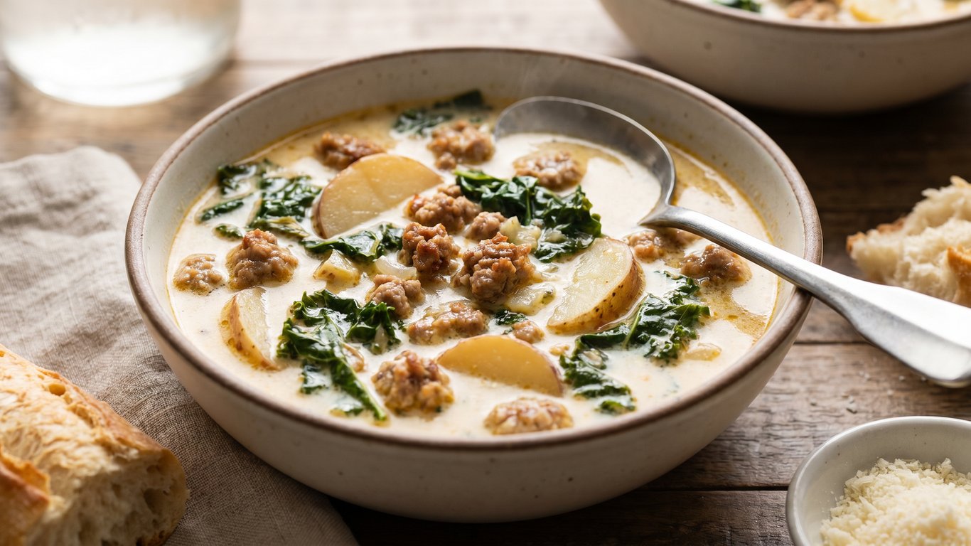 Cover: Zuppa Toscana nach Olive-Garden-Art: Reichhaltiger und cremiger als das Original