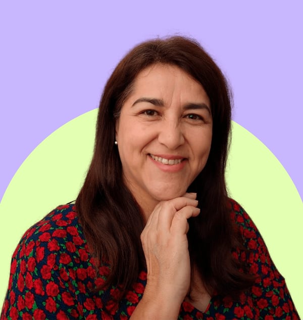 Retrato de Gabriela María Guadalupe Pérez Ortiz, psicoterapeuta de Casi Creativos