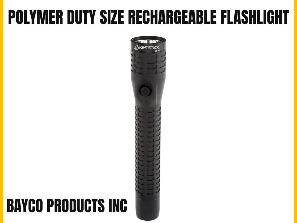 Bayco Polymer Duty Size Rechargeable Flashlight-img-0