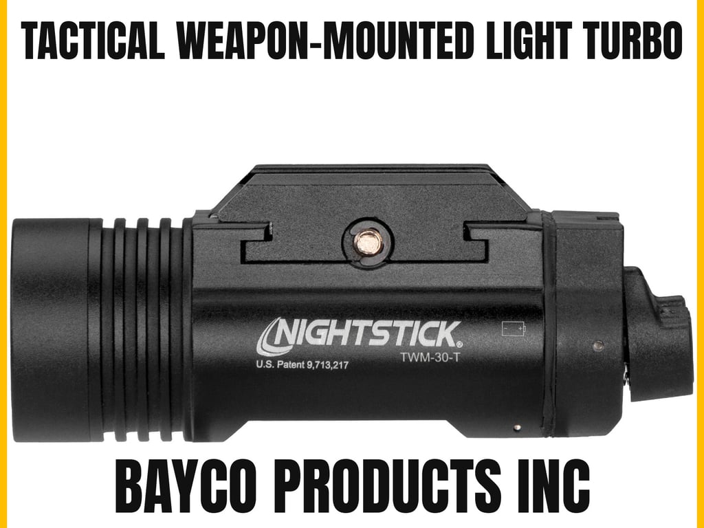Bayco Tactical Weapon-Mounted Light Turbo-img-0