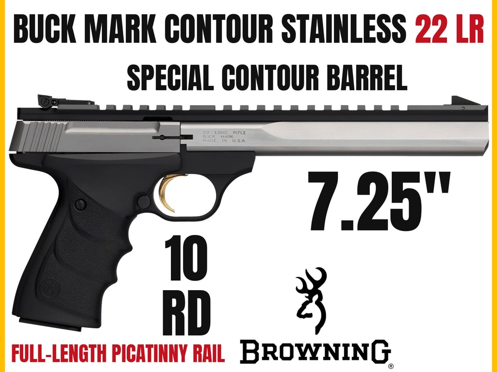 Browning Buck Mark Contour Stainless-img-0