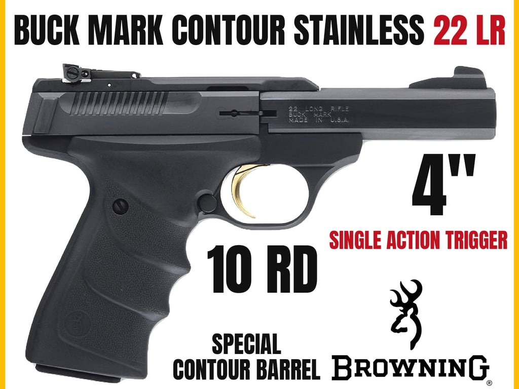 Browning Buck Mark Contour Stainless-img-0