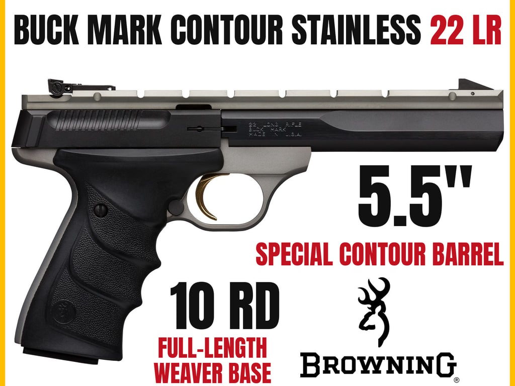 Browning Buck Mark Contour Stainless-img-0