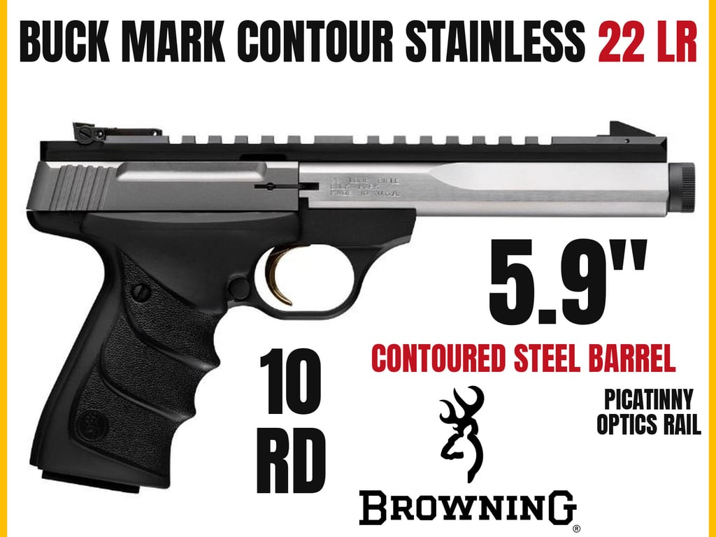 Browning Buck Mark Contour Stainless-img-0