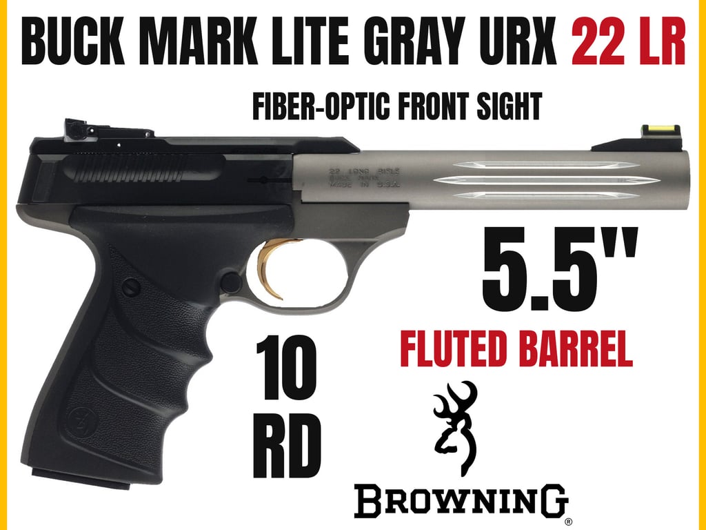 Browning Buck Mark Lite Gray URX-img-0