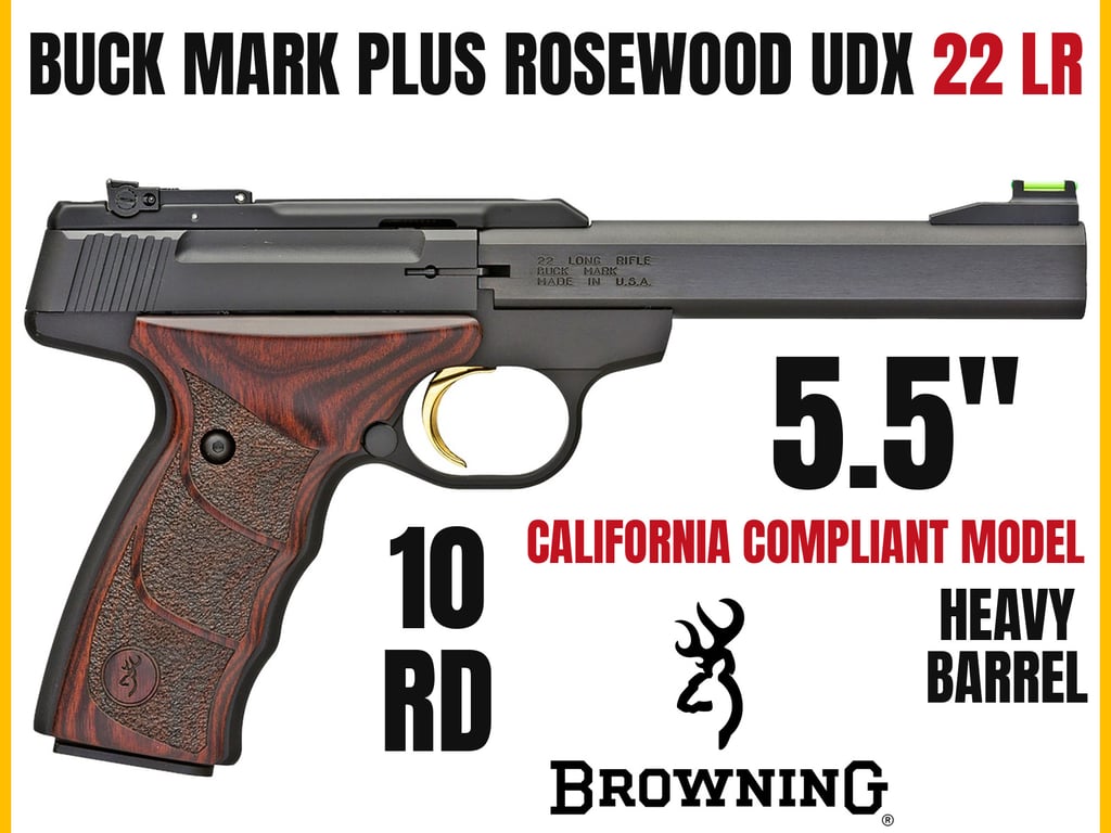 Browning Buck Mark Plus Rosewood UDX-img-0