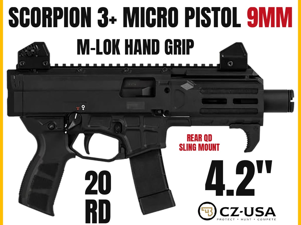 CZ Scorpion 3+ Micro Pistol-img-0