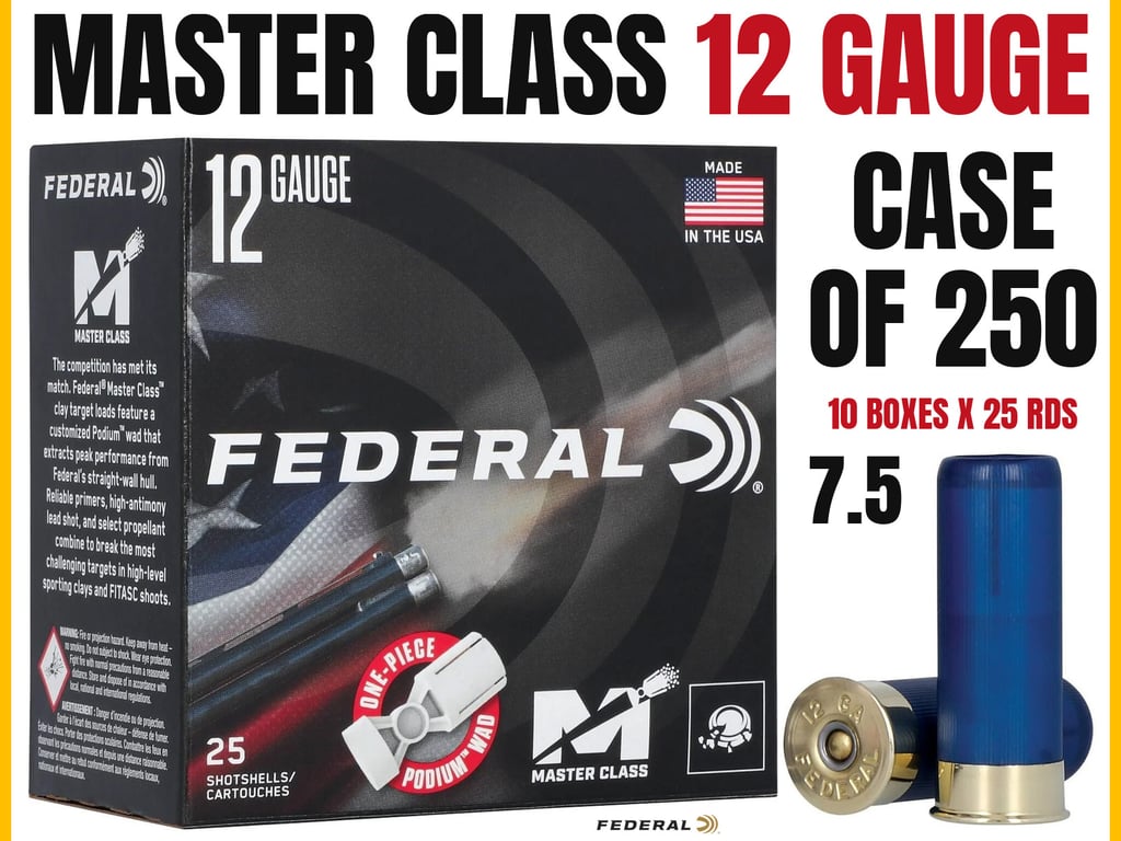 Federal 12 Gauge Bulk 250rd Case-img-0