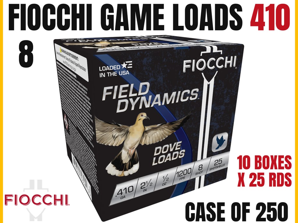 Fiocchi 410 Bore Bulk 250rd Case-img-0