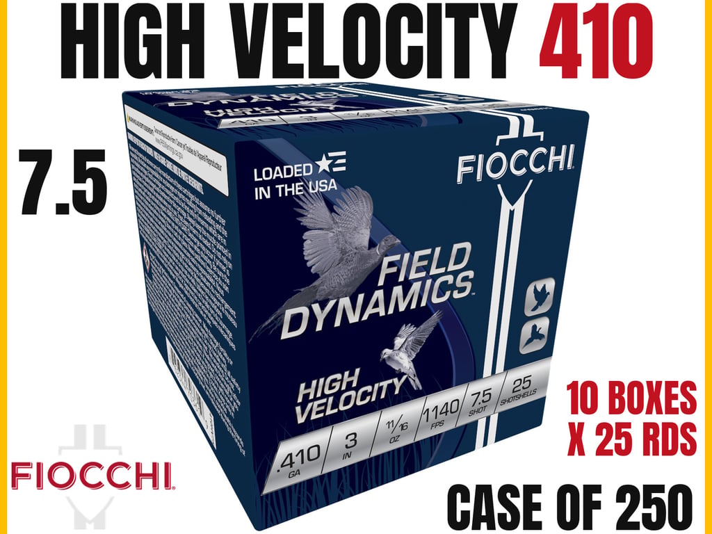 Fiocchi 410 Bore Bulk 250rd Case-img-0