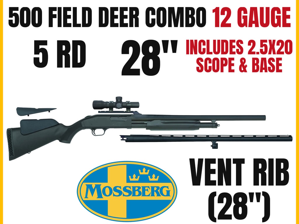 Mossberg 500 Field/Slug Combo-img-0