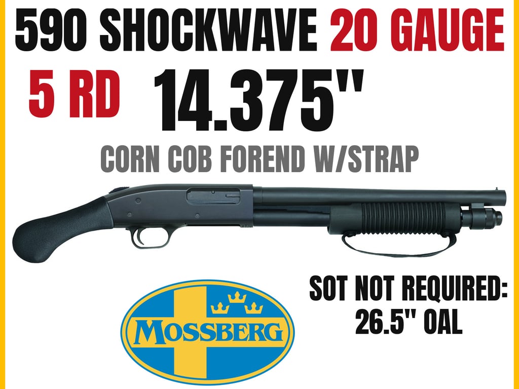 Mossberg Shockwave 20GA 590-img-0