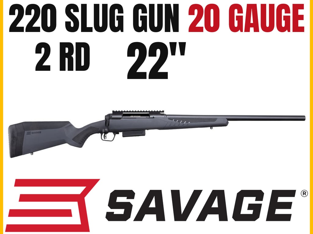 Savage 220 Slug Gun-img-0