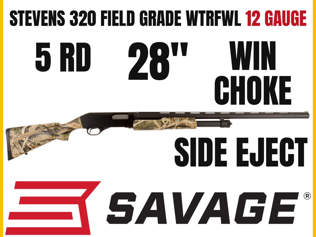 Savage Stevens 320 Field Grade WtrFwl-img-0