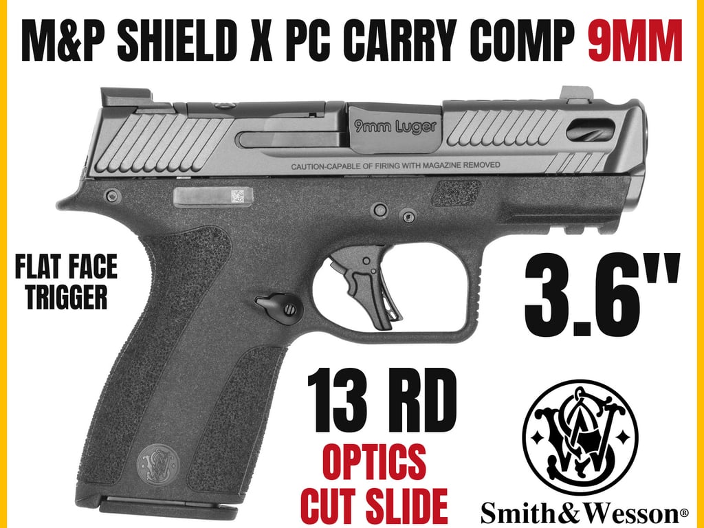 SW M&P9 Shield X Carry Comp - USED (EXCELLENT)-img-0