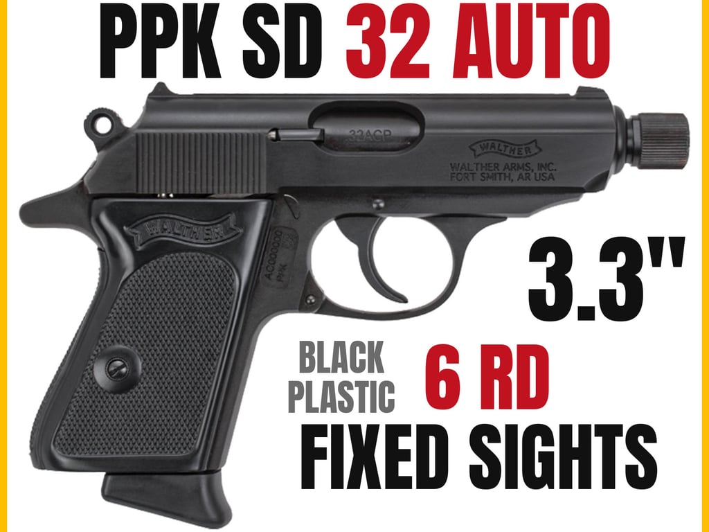 WAI PPK SD 32AP PST BLK TB 6RD-img-0