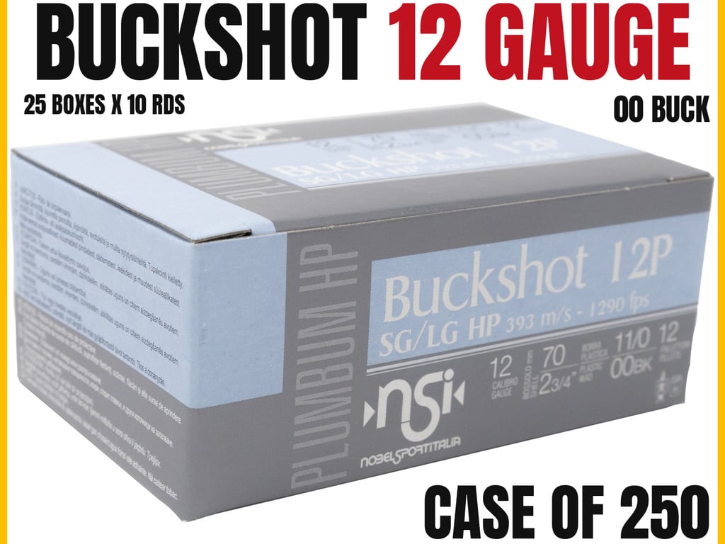 12 Gauge Bulk 250rd Case-img-0