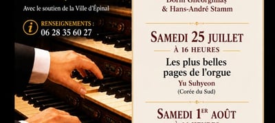 L’Heure d’0rgue 2026 - Épinal