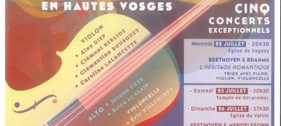 23ème rencontres musicales - Le Valtin