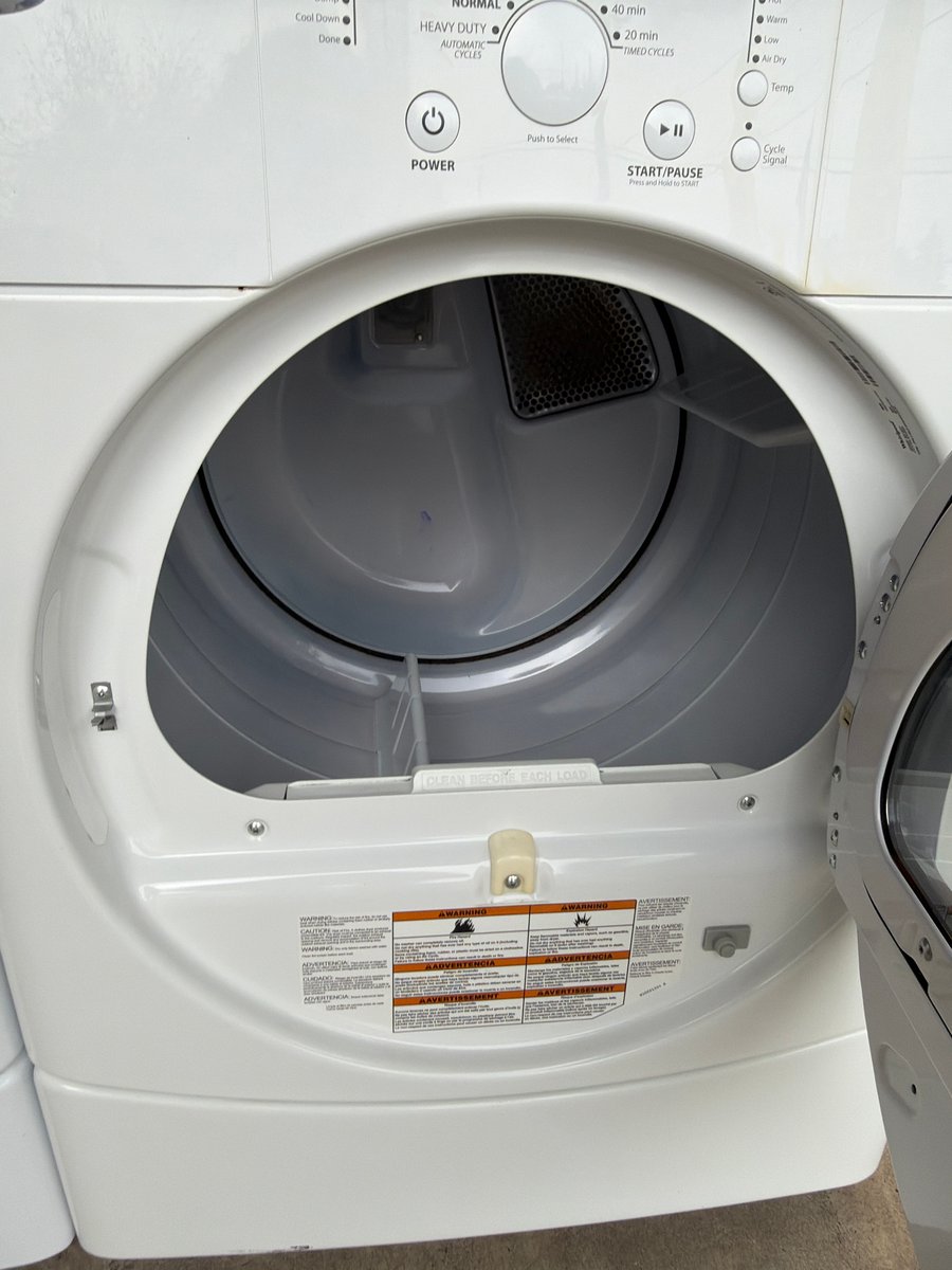 Photo 4 of this exact Whirlpool 54" Washer & dryer set