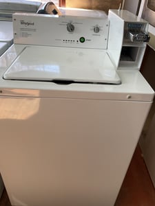 Whirlpool Coin operated top load washer