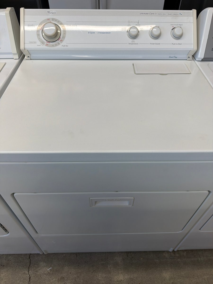 Photo 1 of this exact Whirlpool 29" Electric Dryer