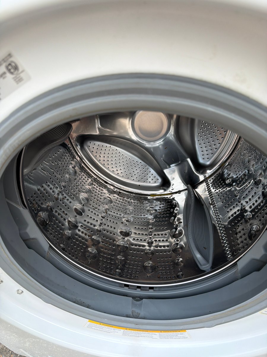Photo 5 of this exact LG Front load washer and dryer set