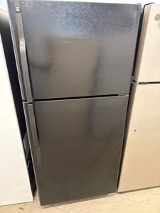 GE Black top mount refrigerator
