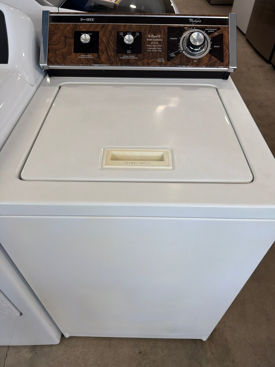 Photo 1 of this exact Whirlpool 24" Top load Washer