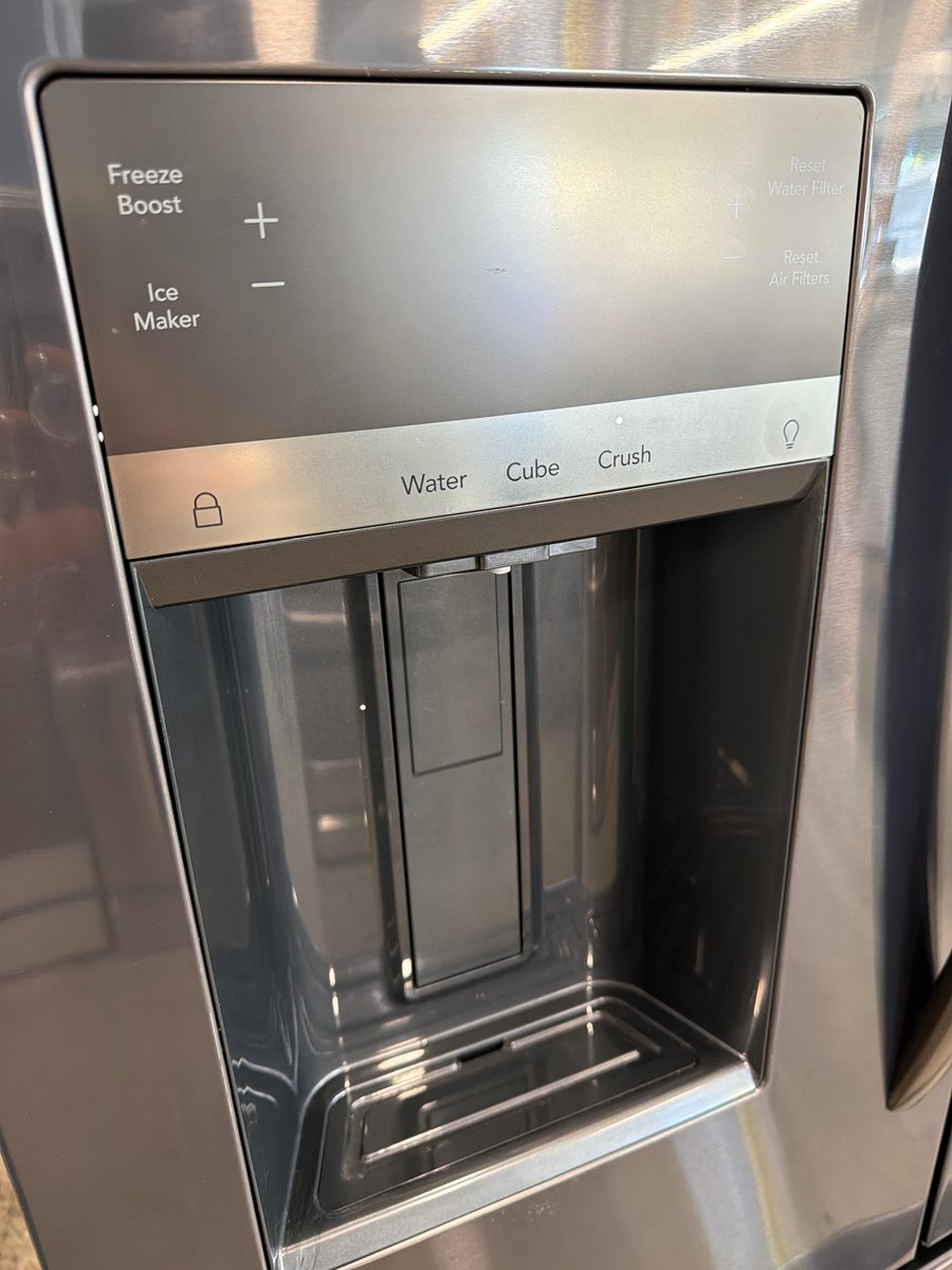 Photo 5 of this exact Frigidaire Black stainless french door refrigerator
