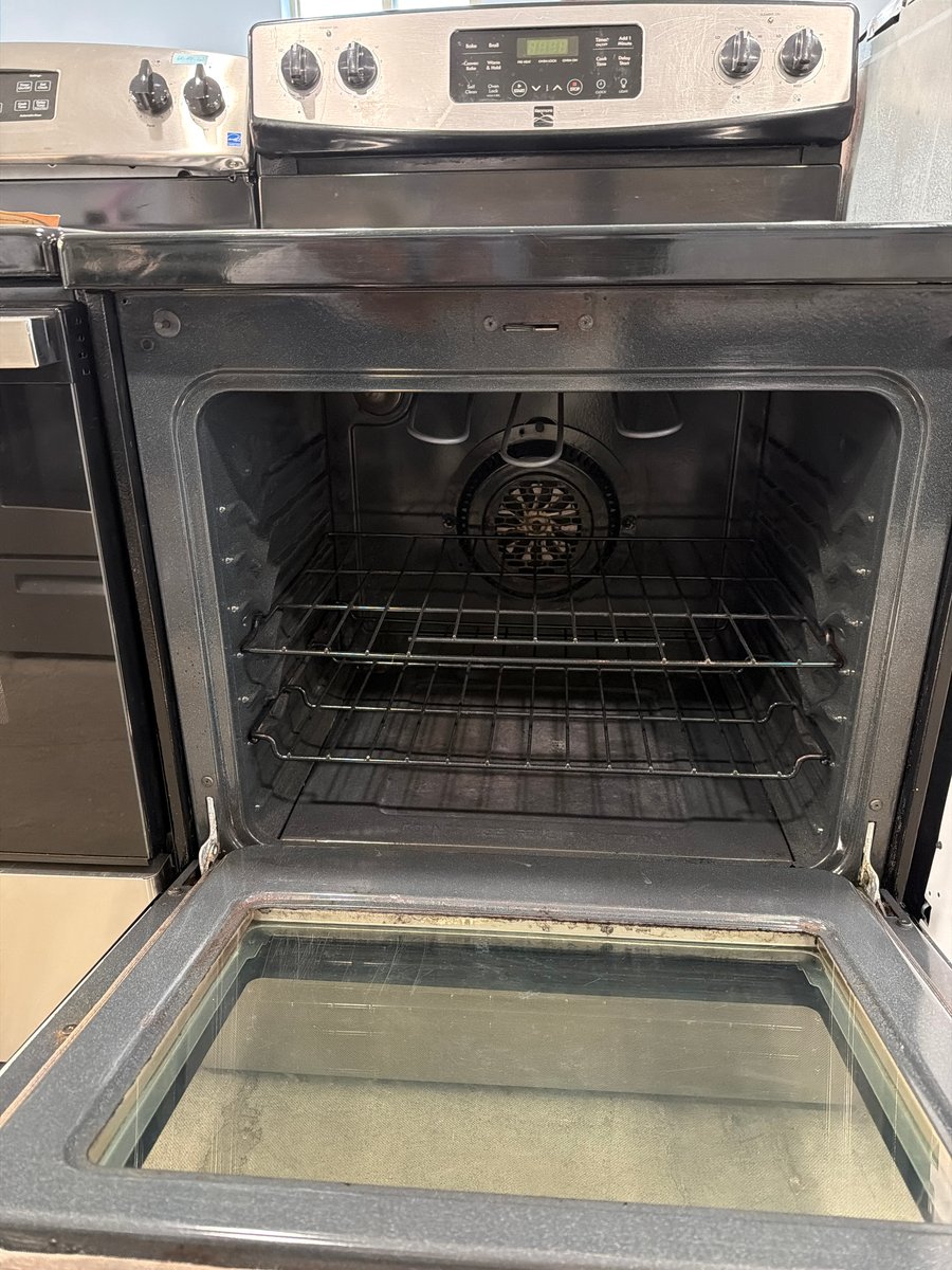 Photo 2 of this exact Kenmore Stainless steel coil top range