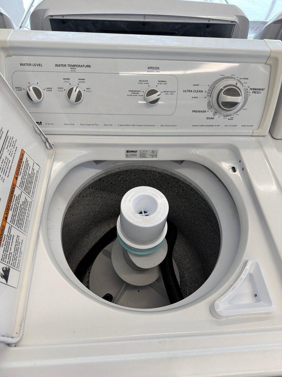 Photo 2 of this exact Kenmore 70 series washer and 80 series dryer