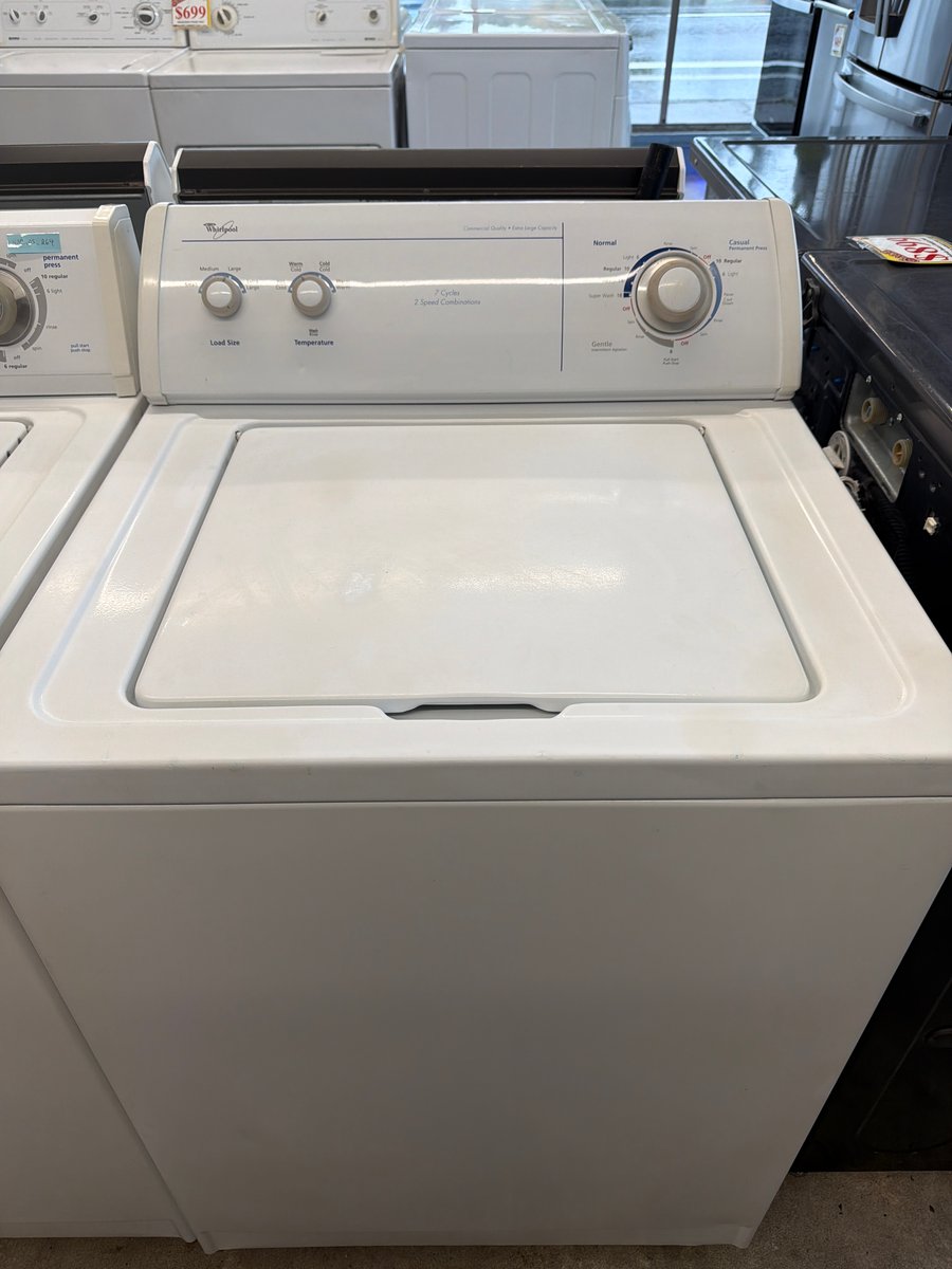 Photo 1 of this exact Whirlpool top load washer