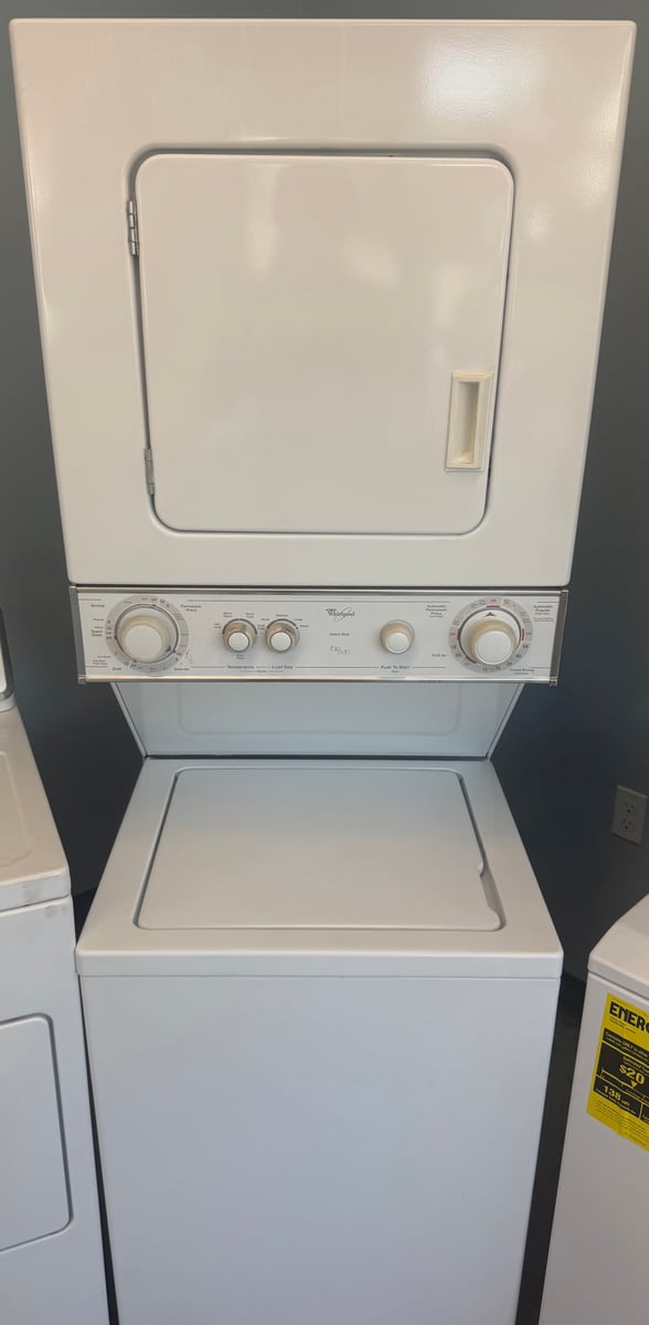 Photo 1 of this exact Whirlpool 24”wide laundry center