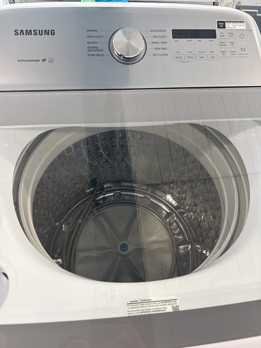 Photo 3 of this exact Samsung top load washer