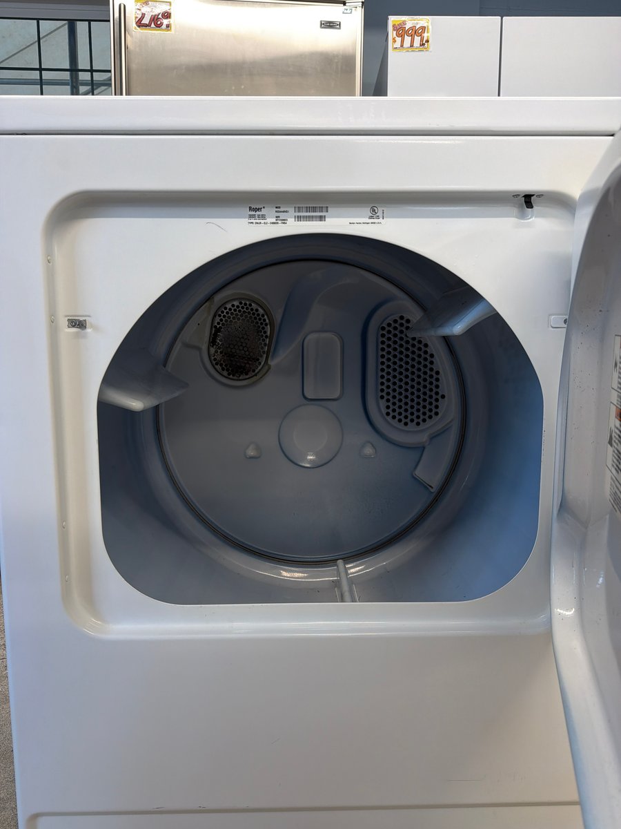 Photo 2 of this exact Roper 29" Electric Dryer