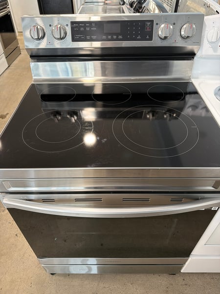Samsung Stainless steel Glass top range