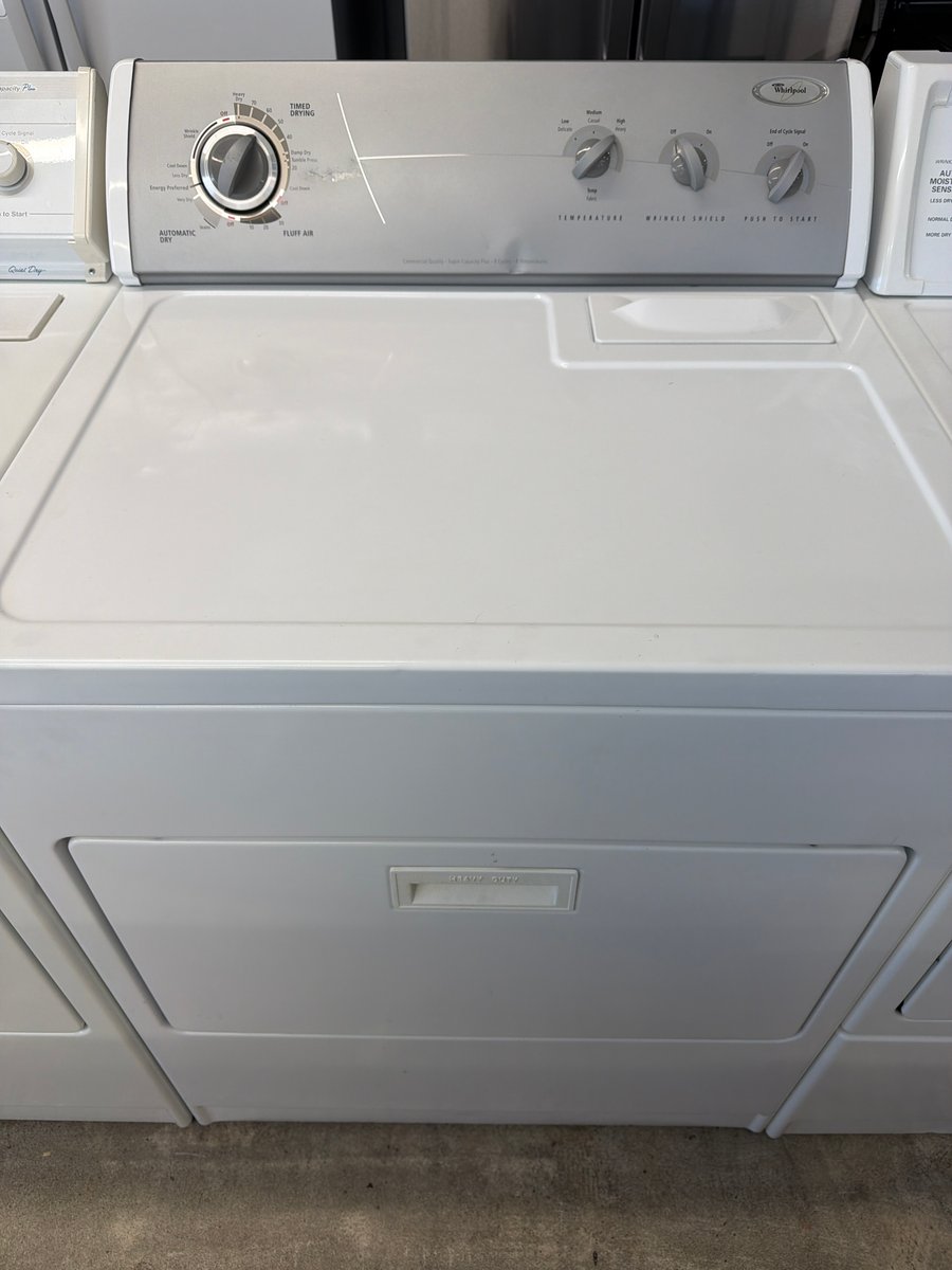 Photo 1 of this exact Whirlpool 29" Electric Dryer