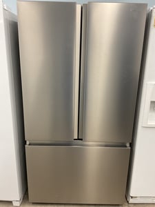 Hisense French door stainless steel refrigerator