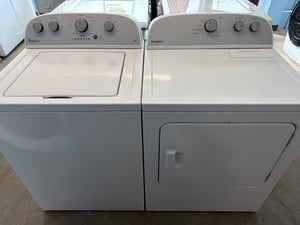 Whirlpool Top load washer and dryer set