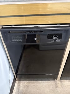 Black GE basic dishwasher
