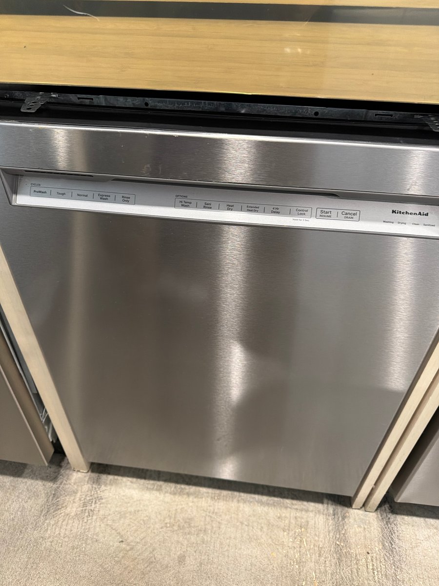 Photo 3 of this exact KitchenAid Stainless steel dishwasher