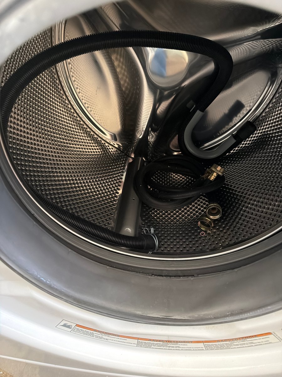 Photo 3 of this exact Whirlpool 54" Washer & dryer set